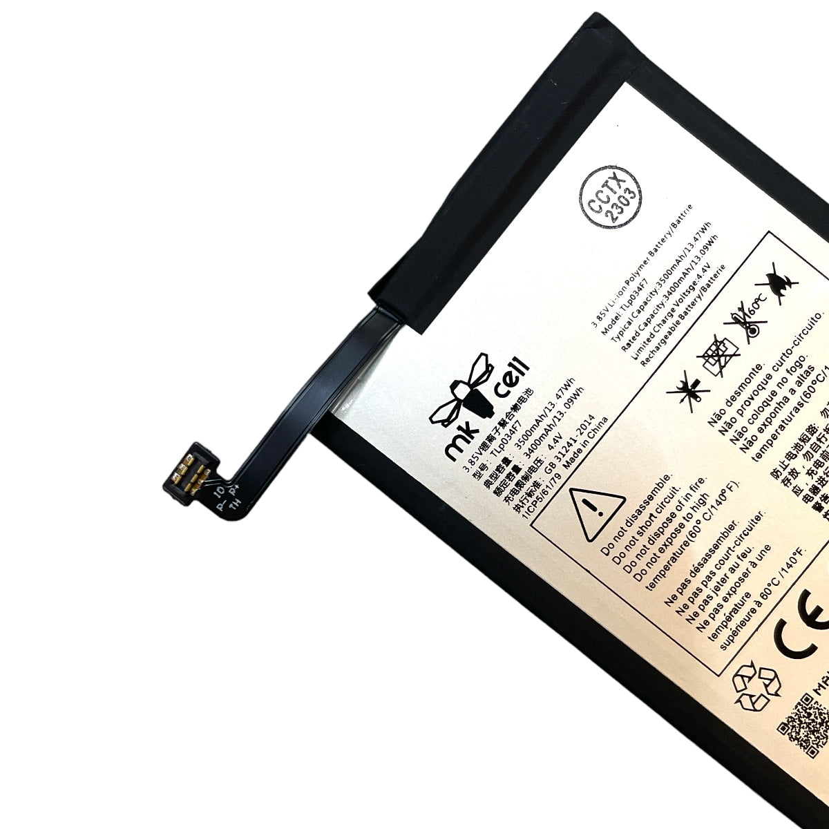 Batería Alcatel OT5053 TLi034F7 3500mAh