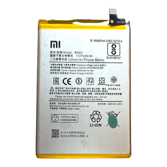 Batería Xiaomi Redmi 13C  Poco C65  BN5Q