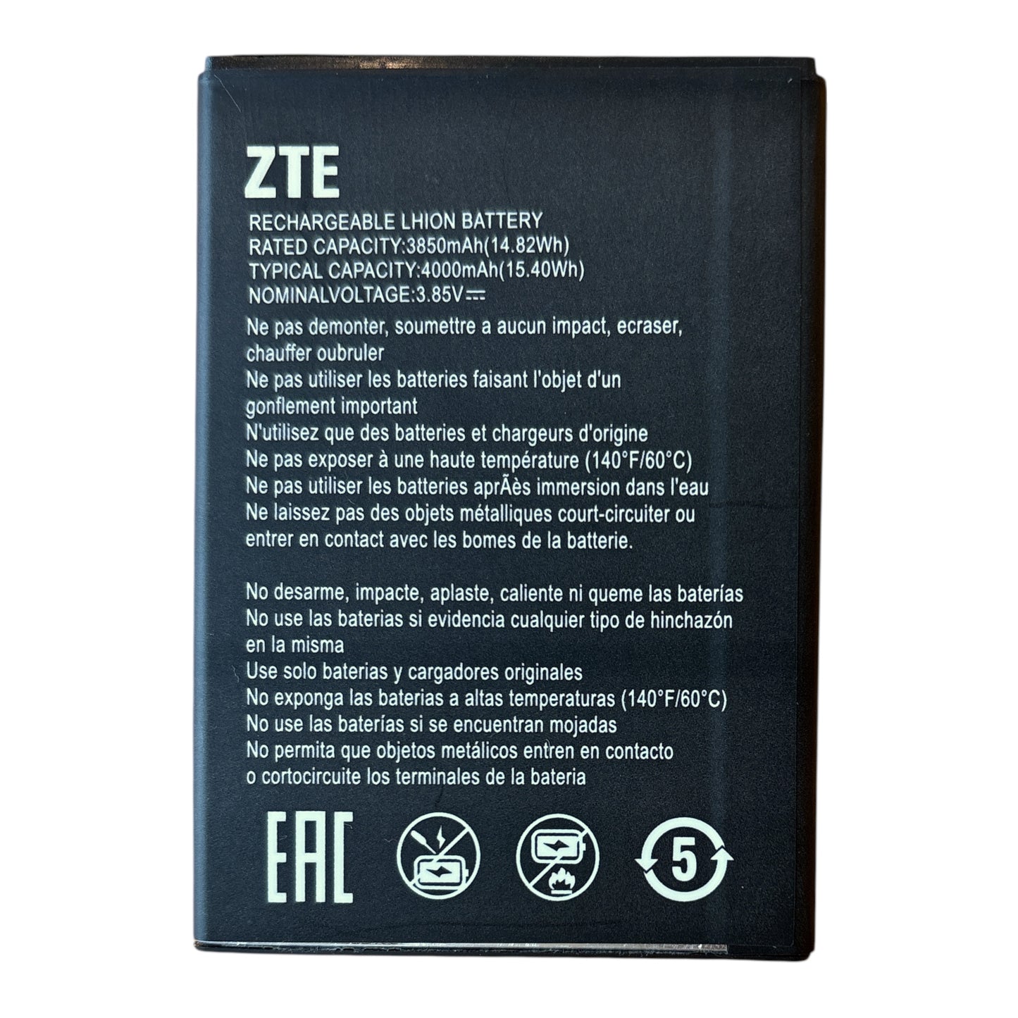 Batería ZTE A53 E6539ZTE-B