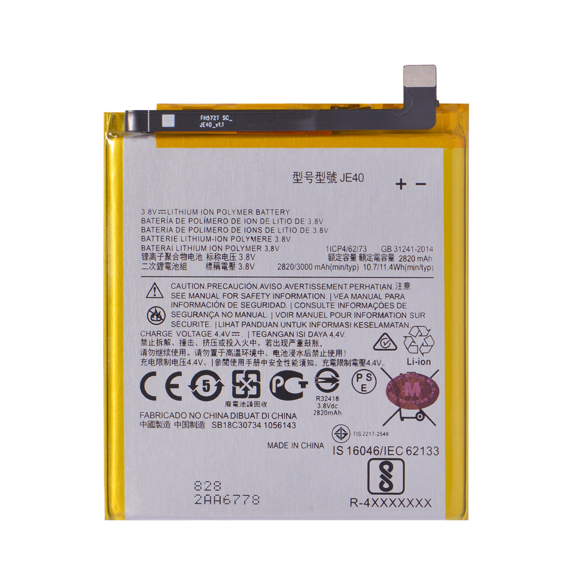 Batería Motorola One G7 Play JE40