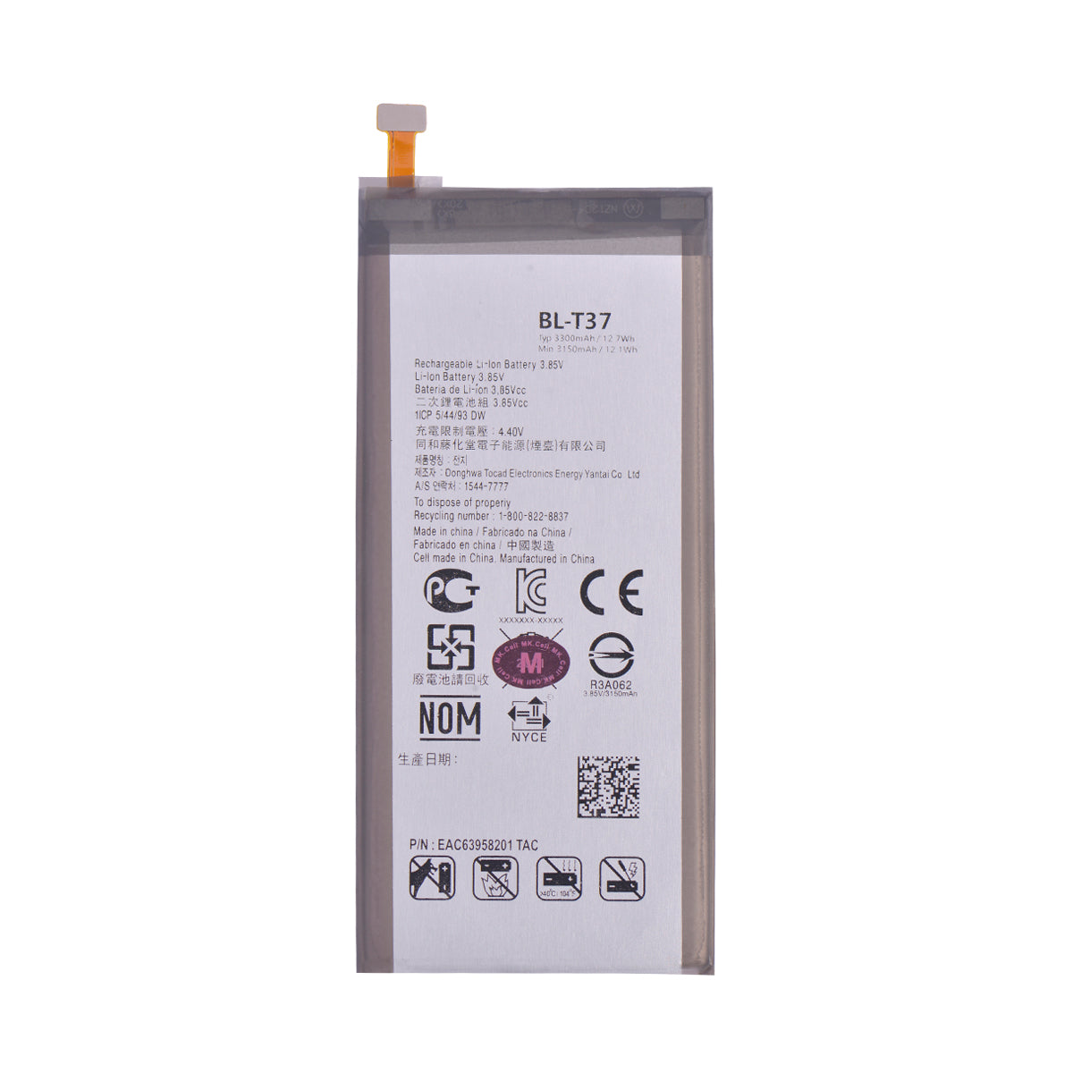 Batería LG Q Stylo 4 BL-T37