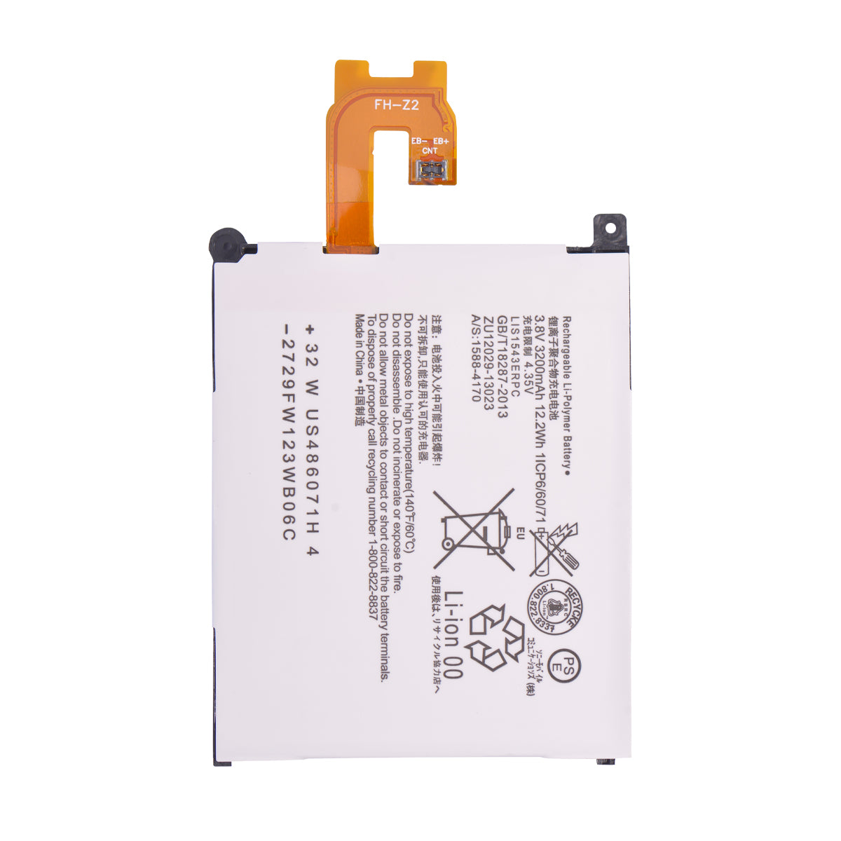 Batería Sony Xperia Z2 D6503 LIS1543ERPC