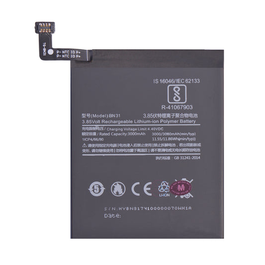 Batería Xiaomi BN31 MI A1 MI5X Note 5A Note 5A PRO