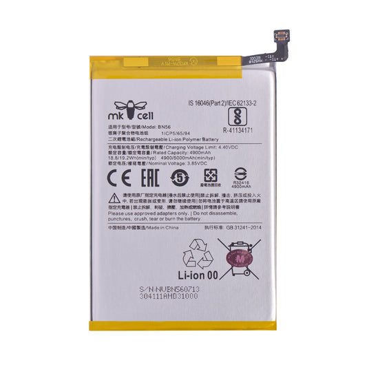 Batería Xiaomi BN56 Redmi 9A Redmi 9C