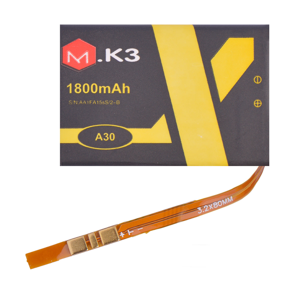 Batería MK Cell Adaptable Universal A30 1800mAh
