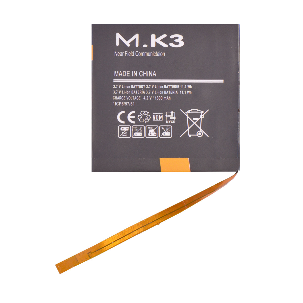 Batería MK Cell Adaptable Universal A78 1300 mAh