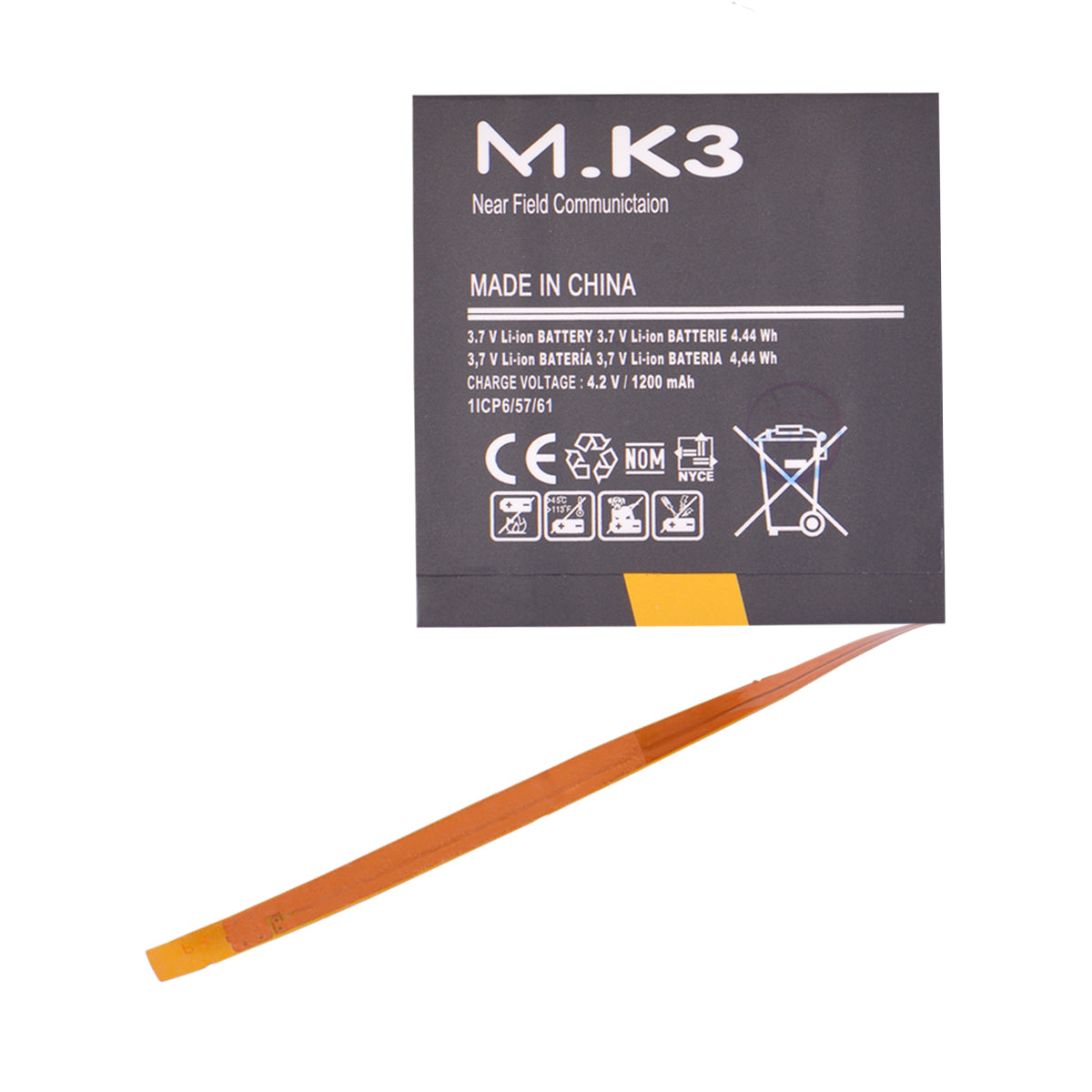 Batería MK Cell Adaptable Universal A81 1300 mAh