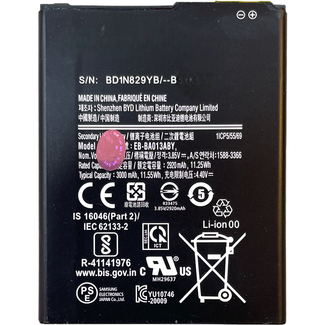 Batería Samsung Galaxy A01 Core A013 2920mAh