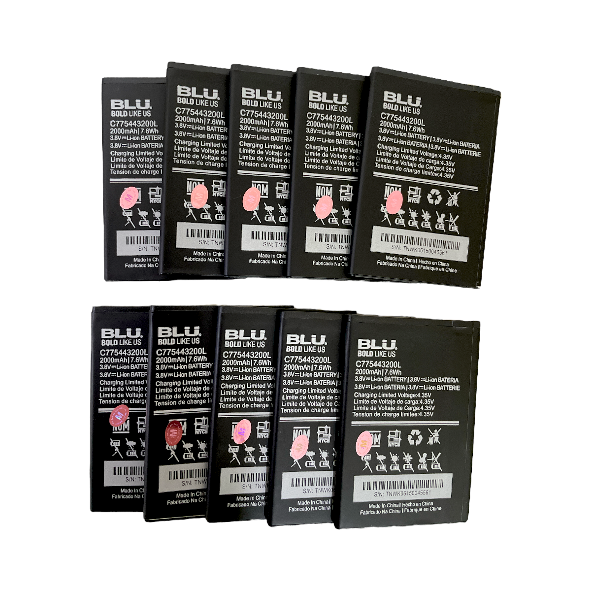 Batería BLU C5 2019 / C775443200L 2000mAh 10pz