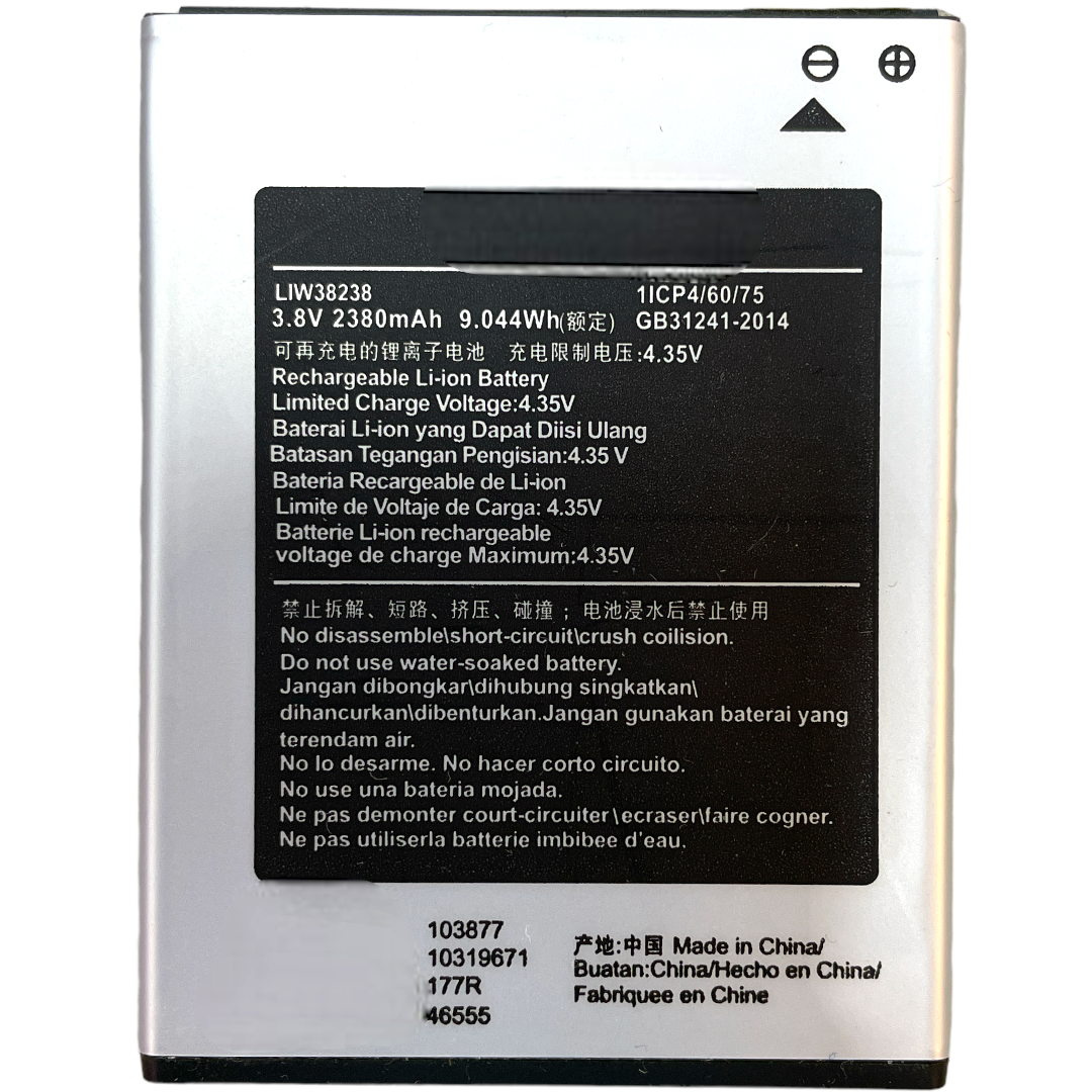 Batería Hisense F22 L675 Pro U963 Liw38238 2380mah
