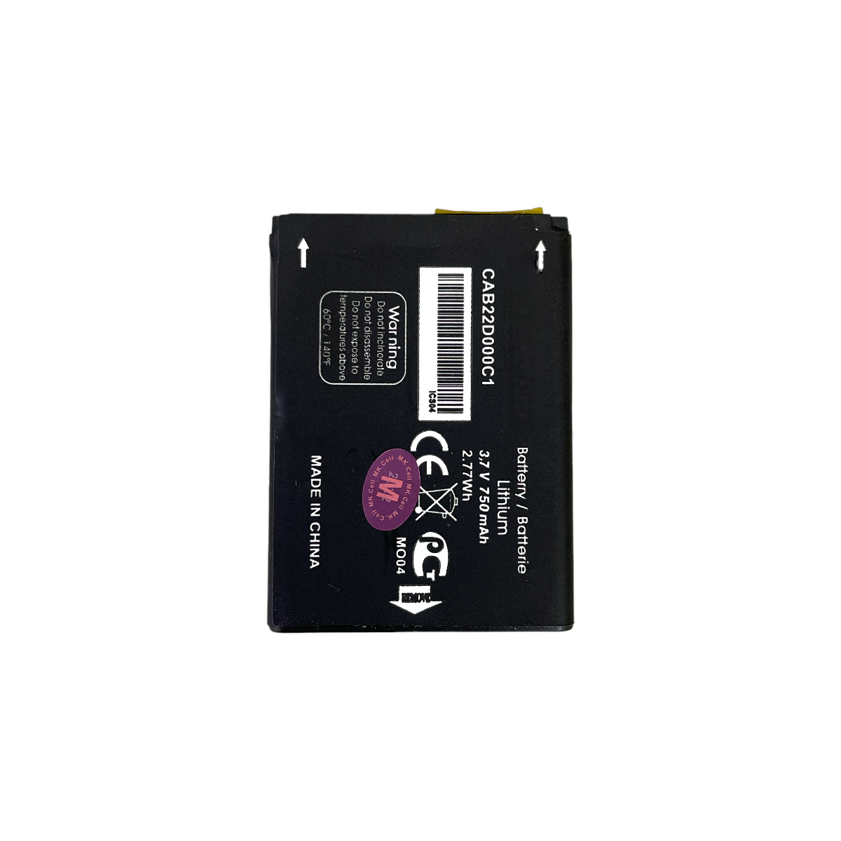 Batería Alcatel OT1050 CAB22D000C1 750mAh