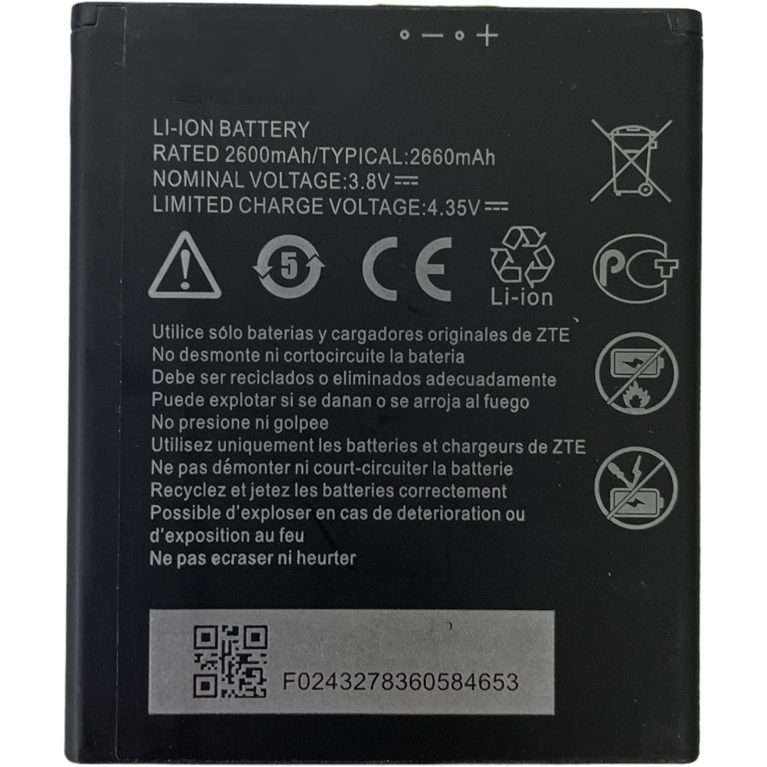 Mayoreo Batería ZTE A530 A5 2019 A3 2020 L210 10pzs