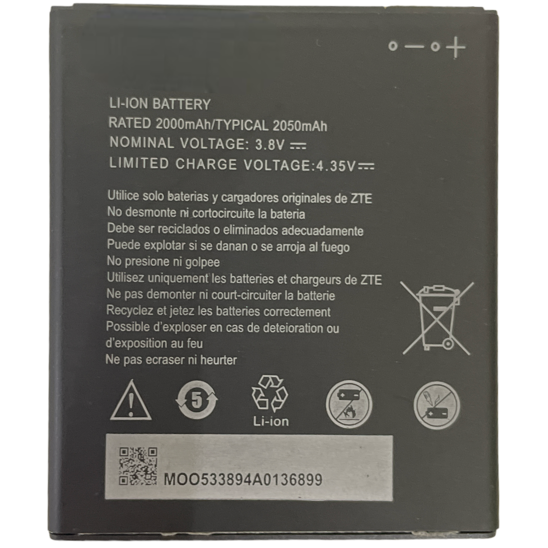 Batería ZTE Blade L8 L9 Li3820T43P4H695945 10pzs