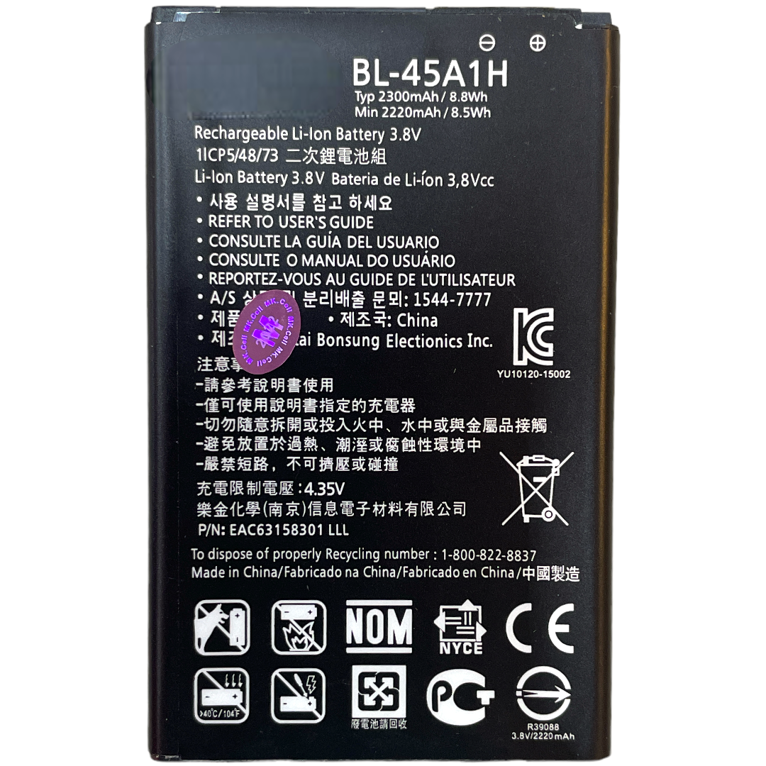 Batería Lg K10 Q10 K410 K410g K420 BL45A1H