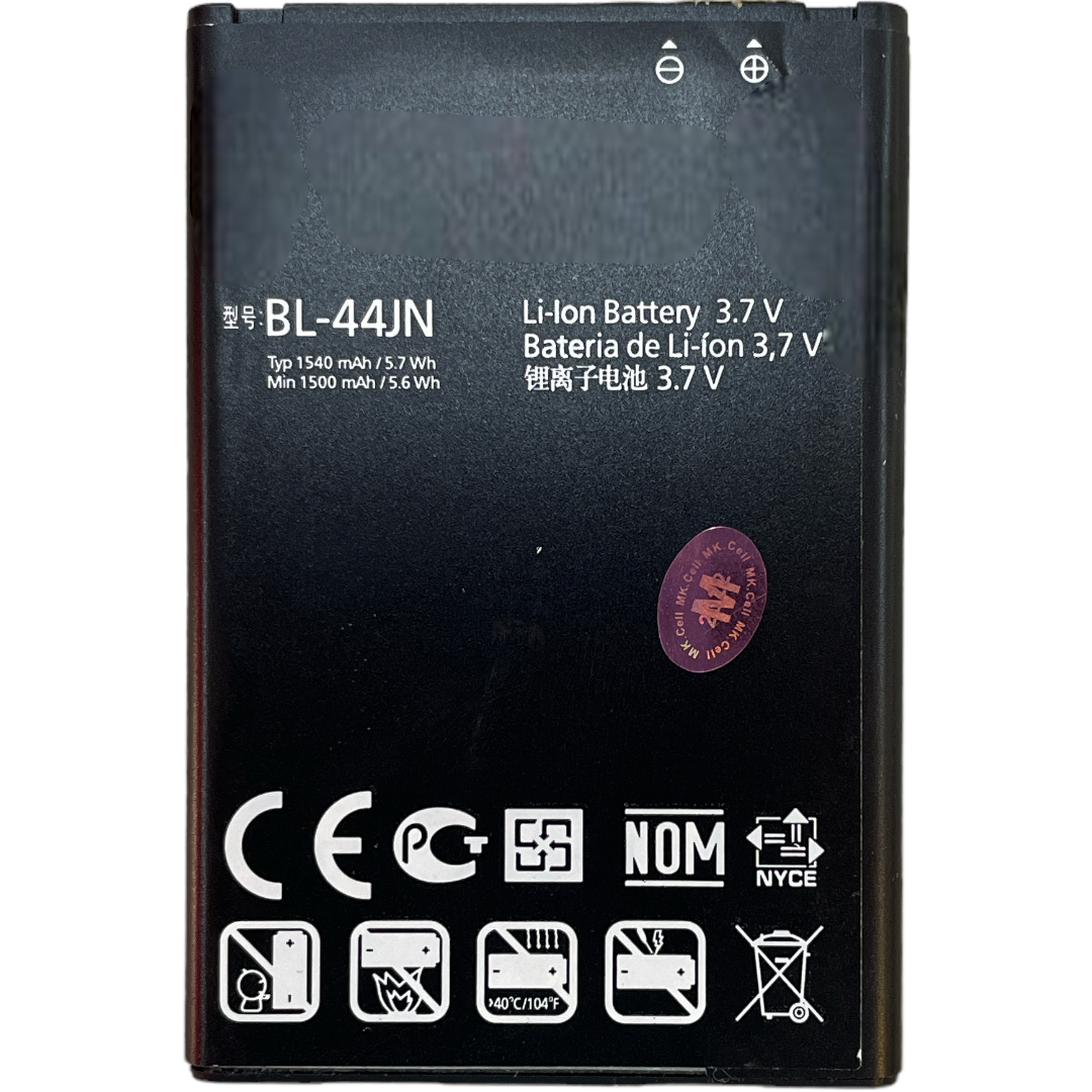 Batería Lg BL-44JN L5 L3 P970 E730 1540mAh