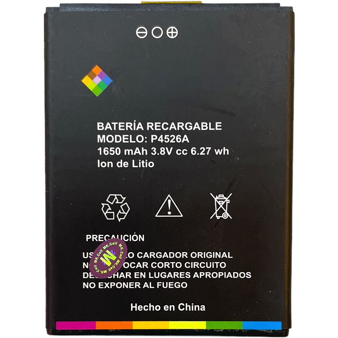 Batería Polaroid P4526 P4526a Turbo E 1650mAh