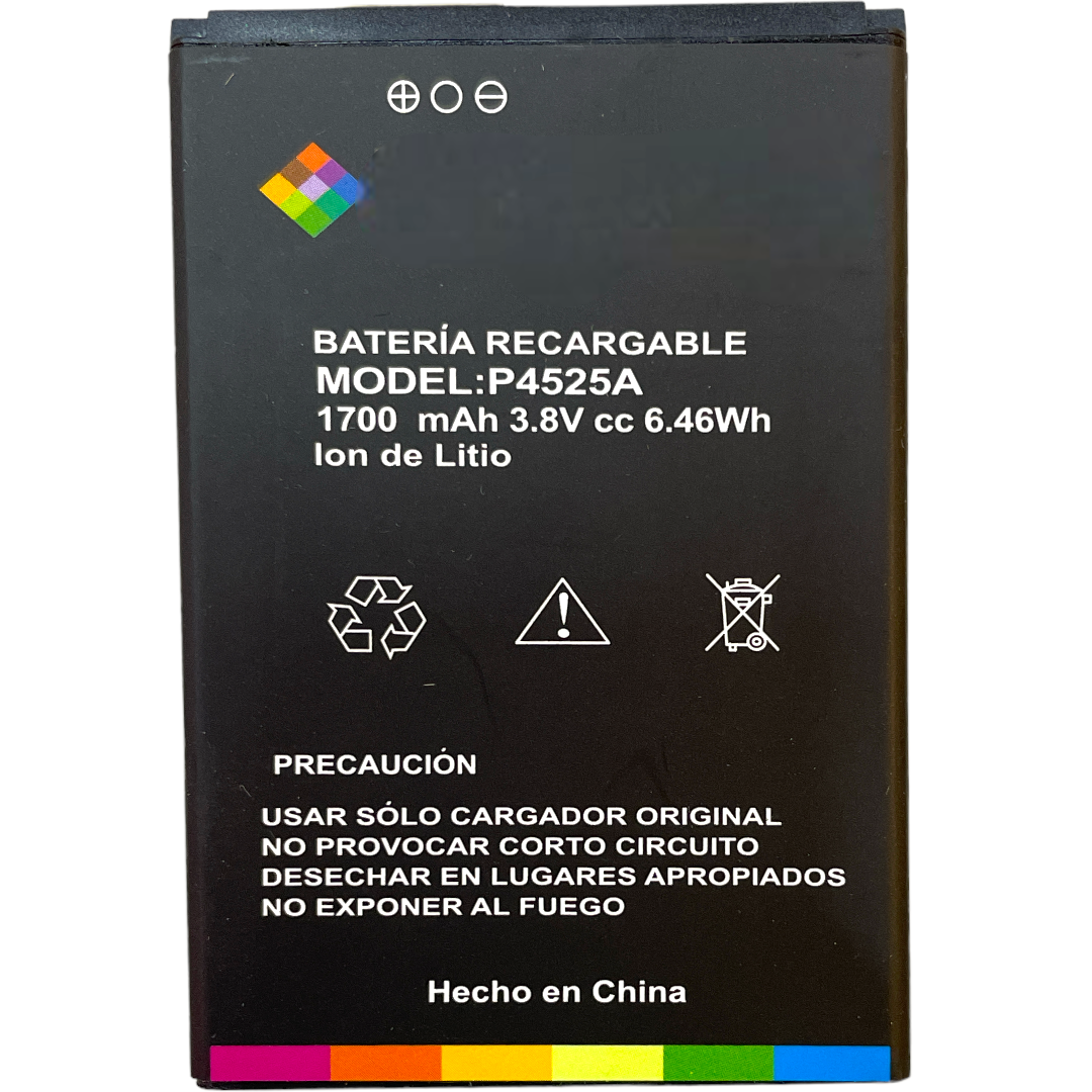 Batería Polaroid P4525 P4525a Turbo C4 Plus 1700mAh