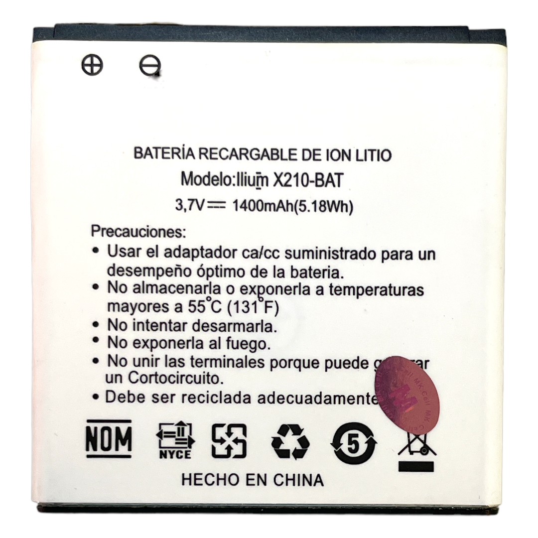 Batería Lanix Llium X210 1400mah