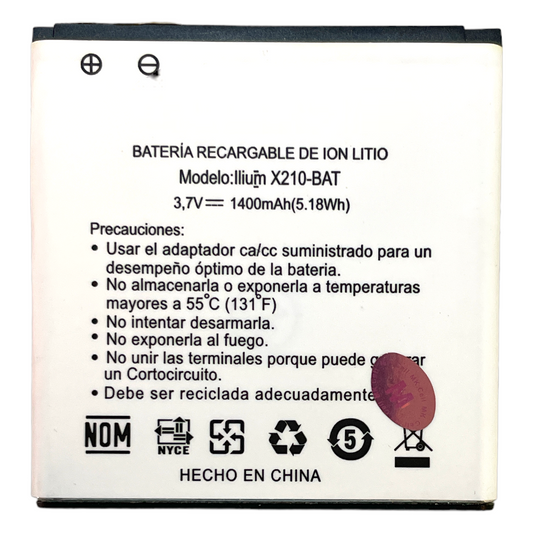 Batería Lanix Llium X210 1400mah