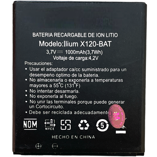 Batería Lanix Llium X120 1000mah