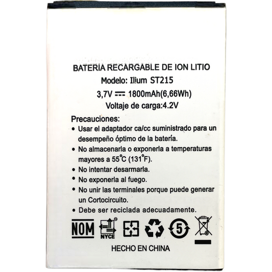 Batería Lanix Llium ST215 1800mah