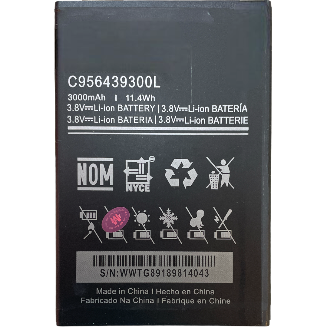 Batería BLU C956439300L G5 Plus 5000mah