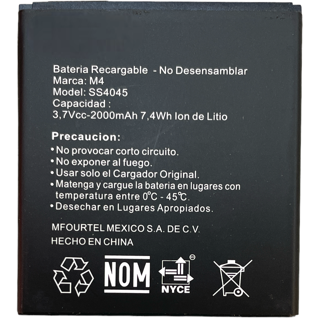 Batería M4 Ss4045 M2000mah