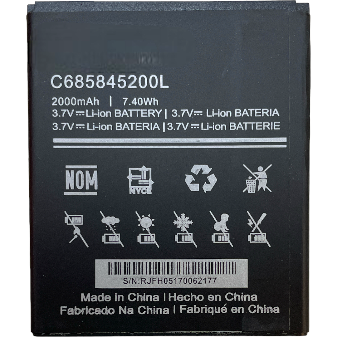Batería Blu C685845200l Studio C 2000mah