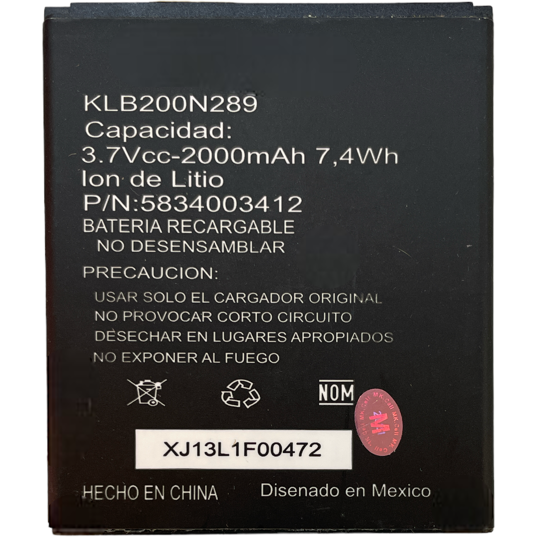Batería Zonda Mega Za950 / Klb200n289 Premium