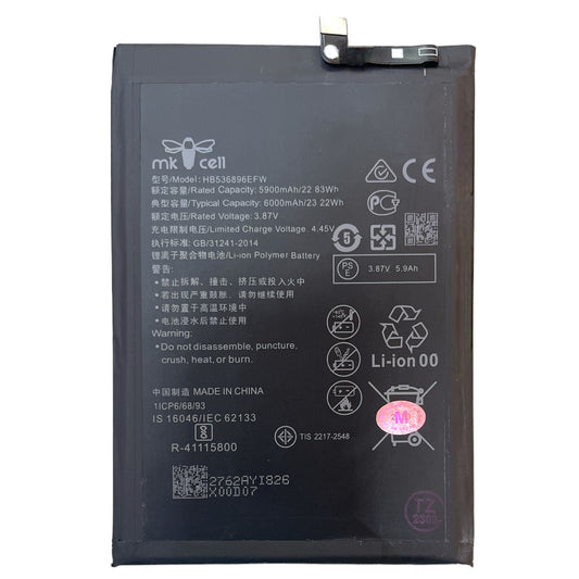 Batería Huawei Nova Y70 / HB536896EFW 6000mAh