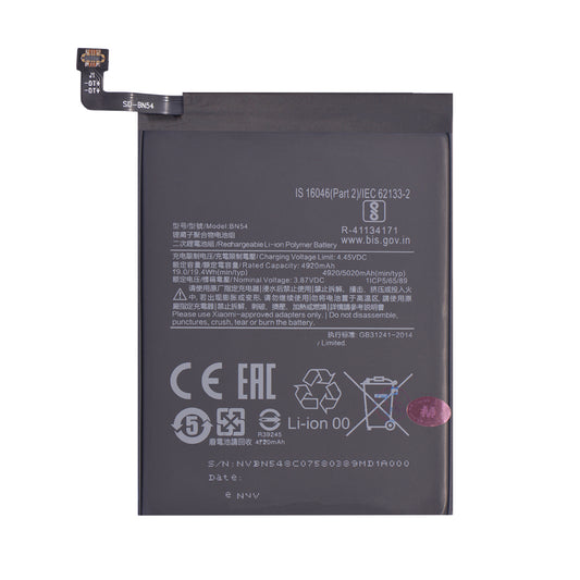 Batería Xiaomi BN54 Redmi Note 9