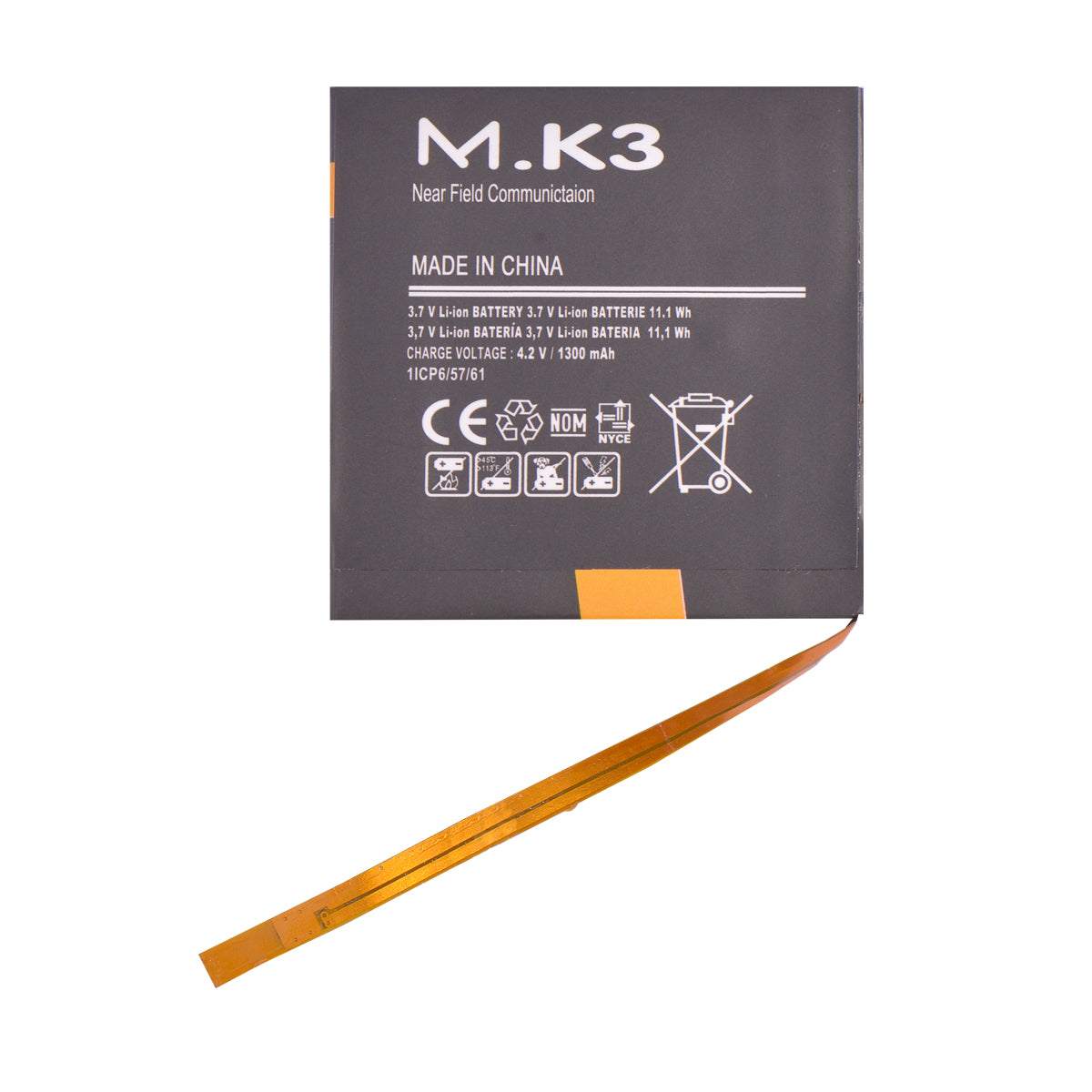 Batería MK Cell Adaptable Universal A78  1300 mAh