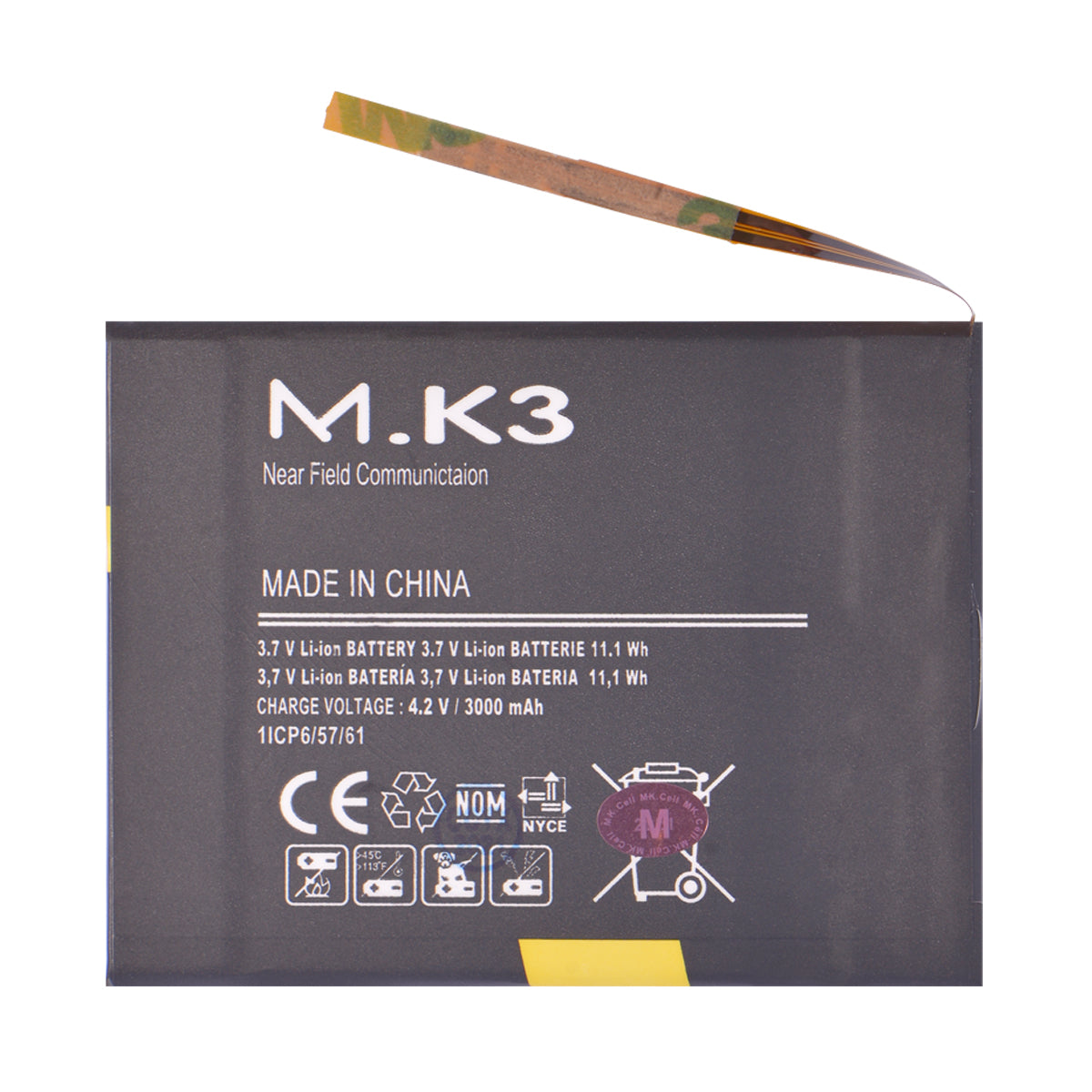 Batería MK Cell Adaptable Universal A90 2500 mAh