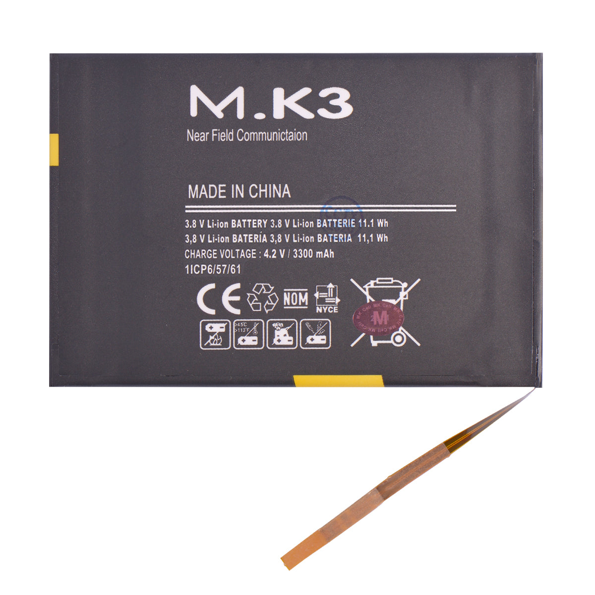 Batería MK Cell Adaptable Universal A93 3300 mAh