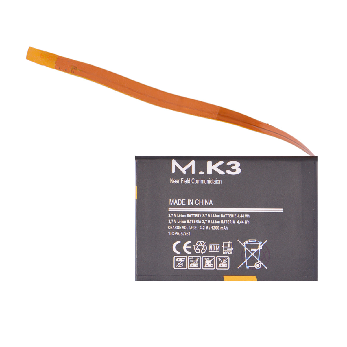 Batería MK Cell Adaptable Universal A77 1200 mAh