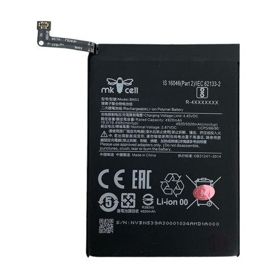Batería Xiaomi BN53 Redmi Note 9 Pro