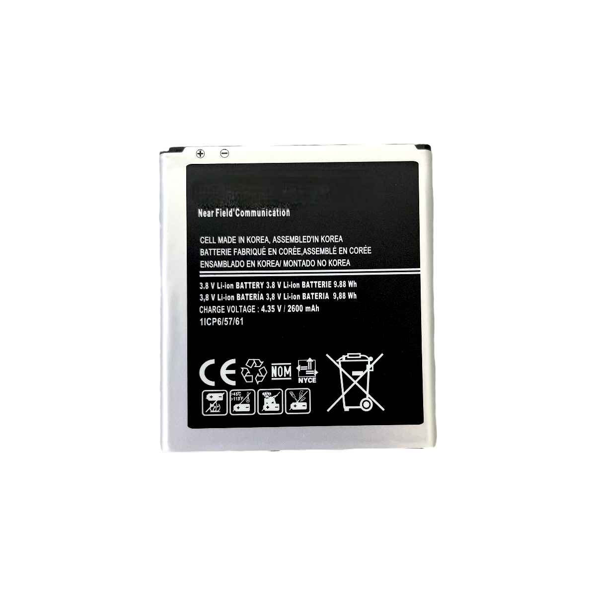 Batería Samsung Grand Prime G530 G532 J3 2015 J5 2015 J2 Core 2600mAh