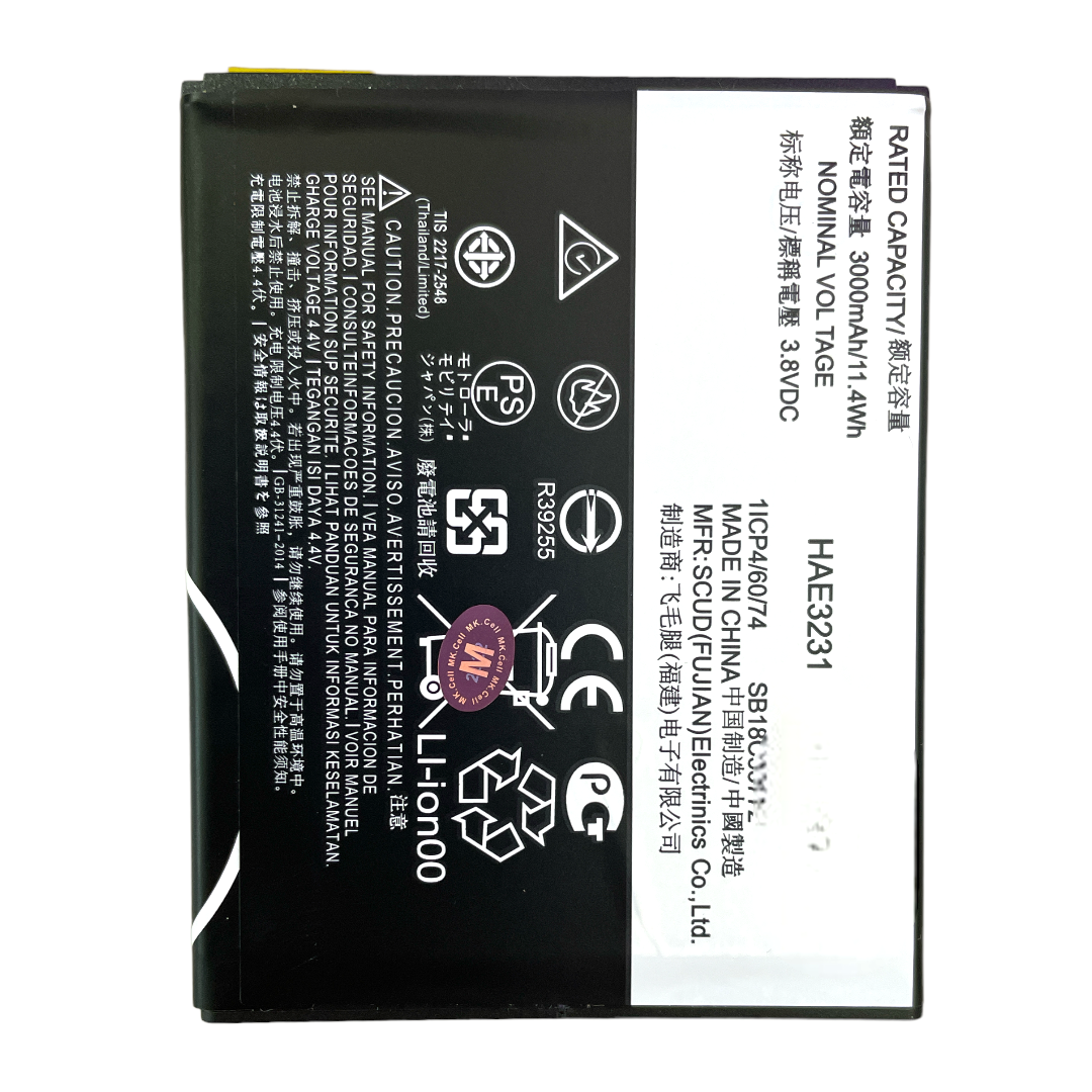 Batería Motorola E6 Plus KC40 XT2025 3000mAh 10pz