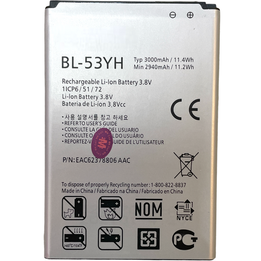 Batería Lg G3 / G3 Stylus D850 D830 BL-53YH