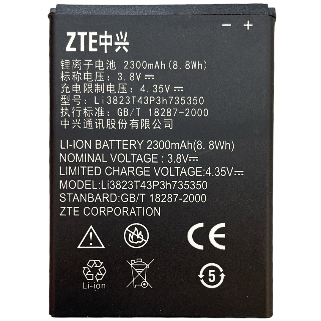 Batería ZTE V975 Grand X N986 Li3823t43p3h735350