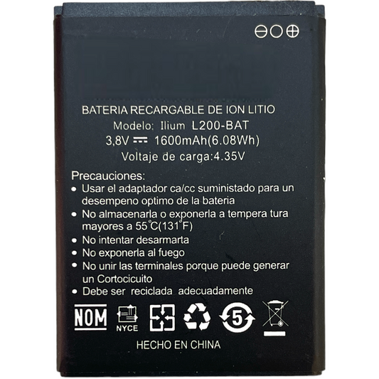 Batería Lanix Llium L200 1600mah