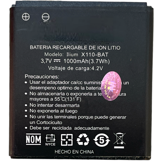 Batería Lanix Llium X110 1000mah